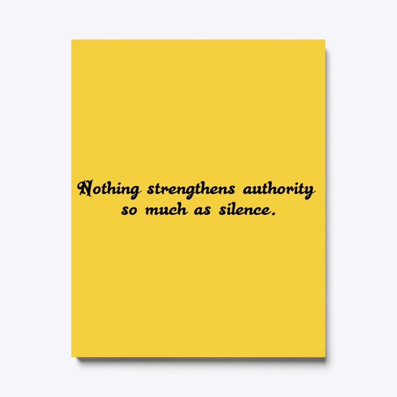 Nothing strengthens authority