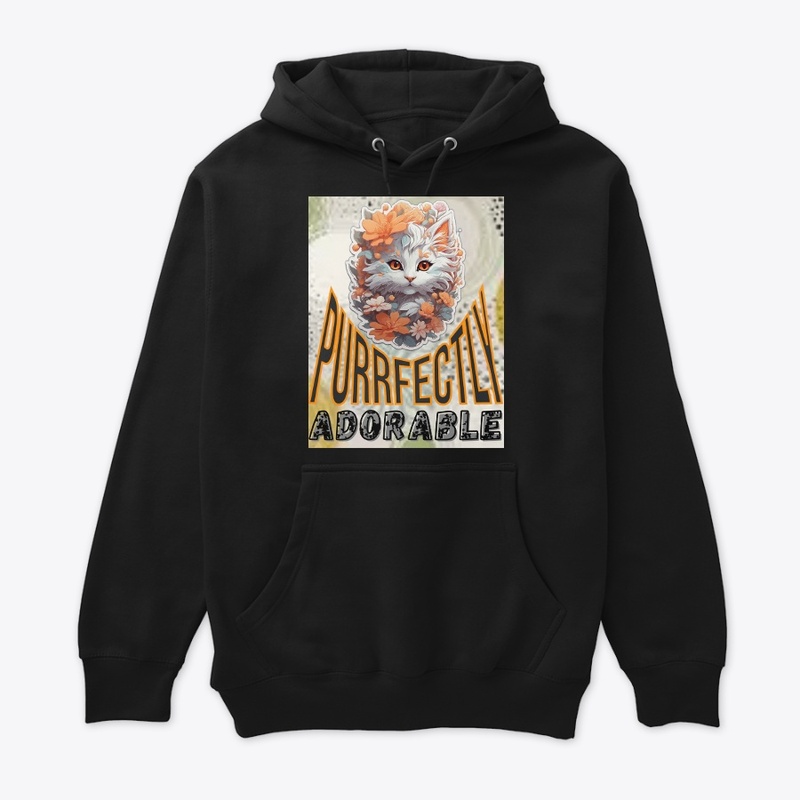 "Purrfectly Adorable" Cat Design