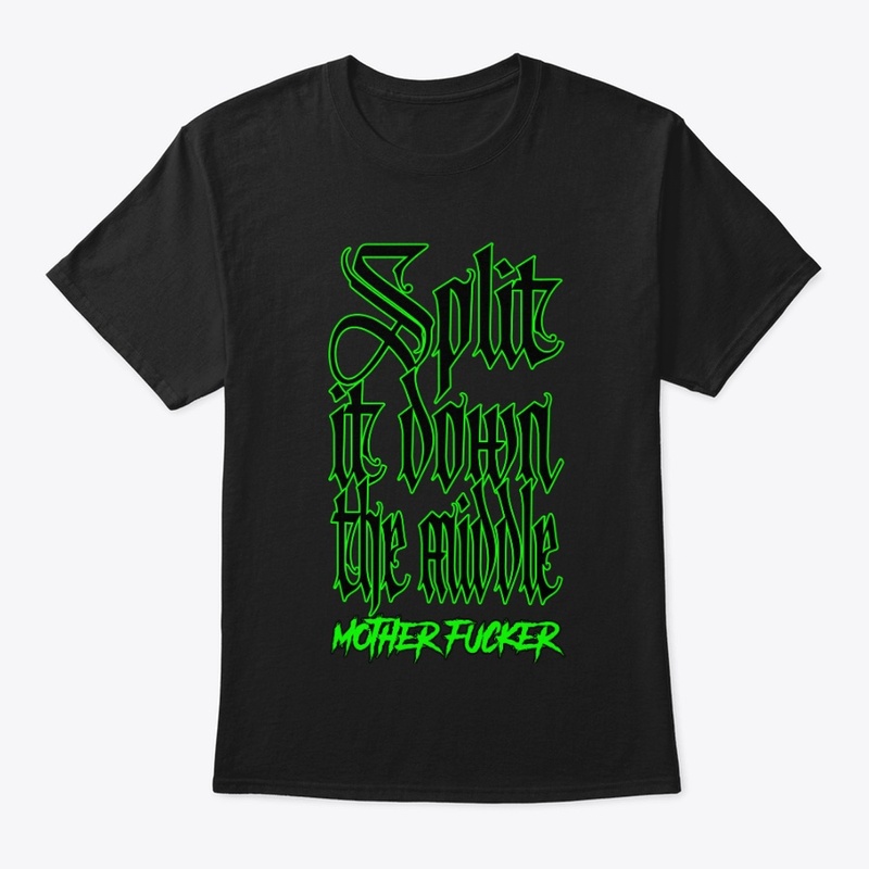 Split it down the middle logo