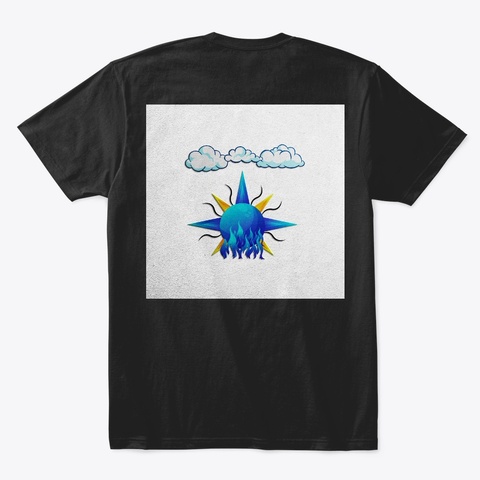 Bonesty Wear Black T-Shirt Back