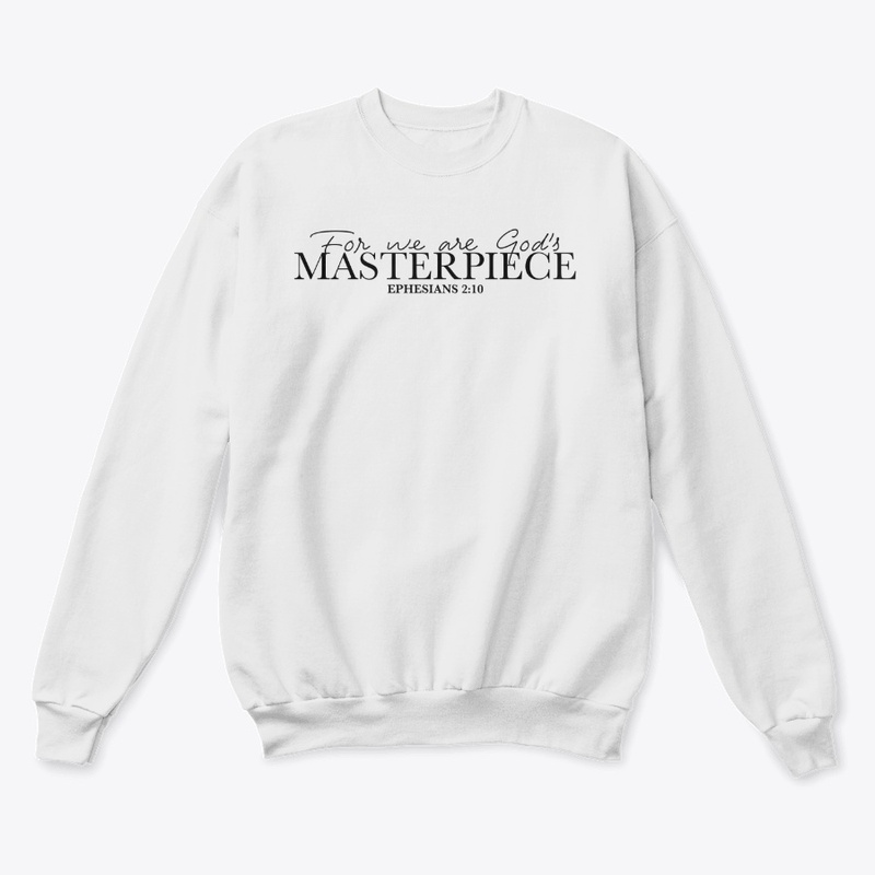 Ephesians 2:10 Crewneck (white)