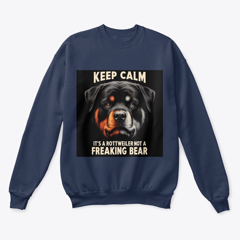 It's a Rottweiler Not a Bear