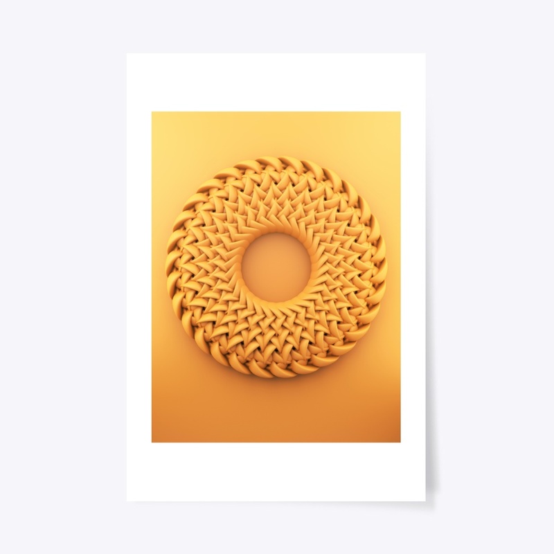 new round design and art