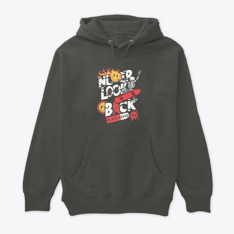 Look back t-shirt design 