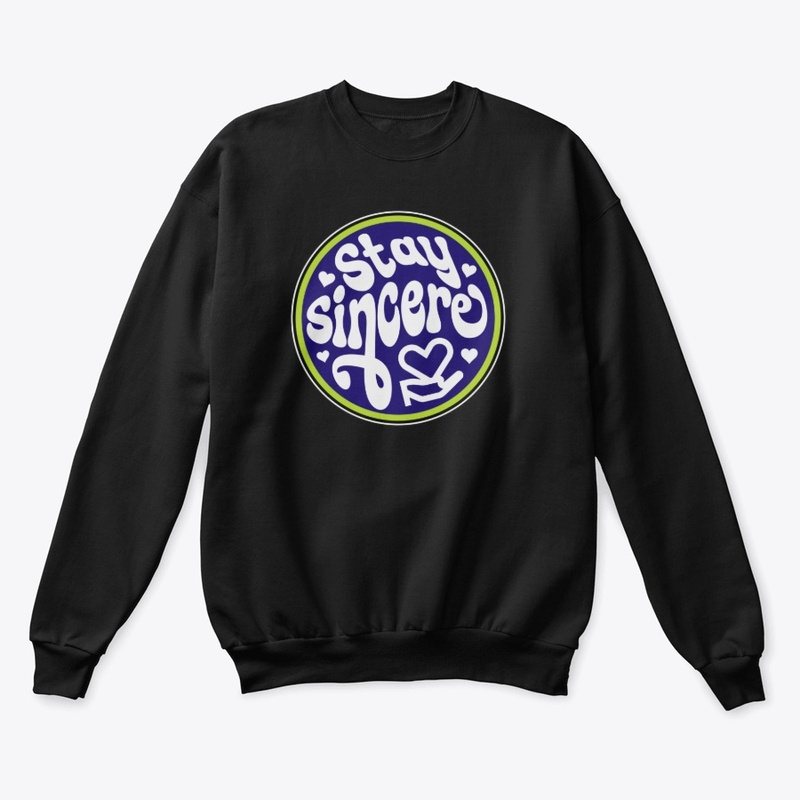 Stay Sincere Typography Quotes Lettering