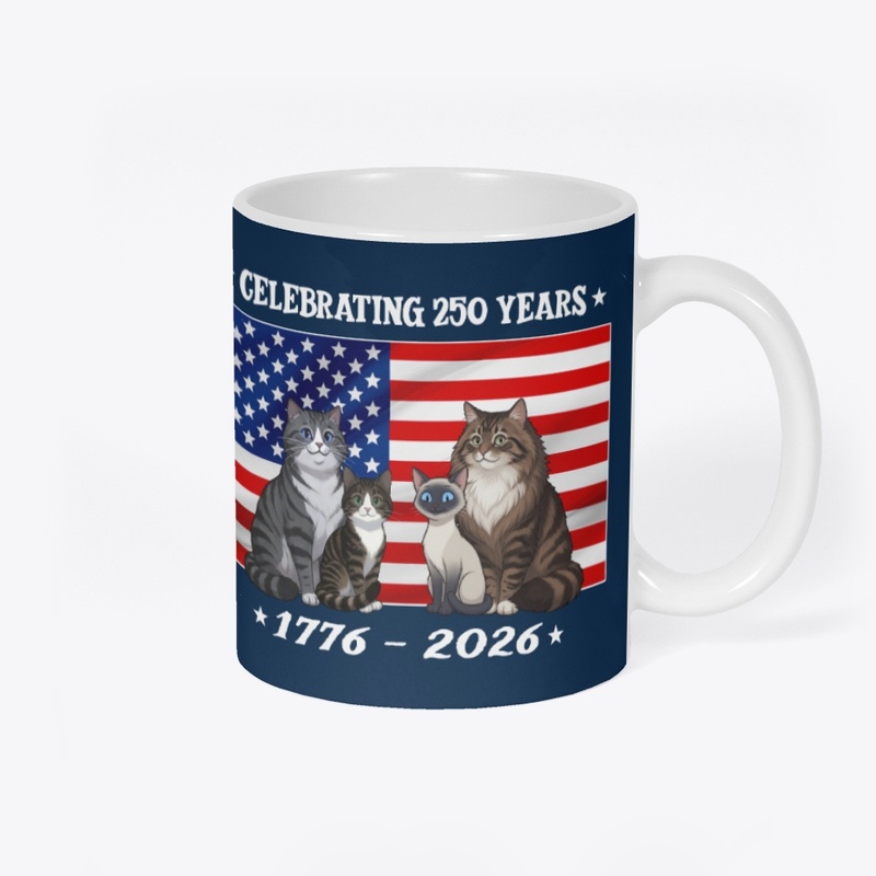 250th US Anniversary Cats