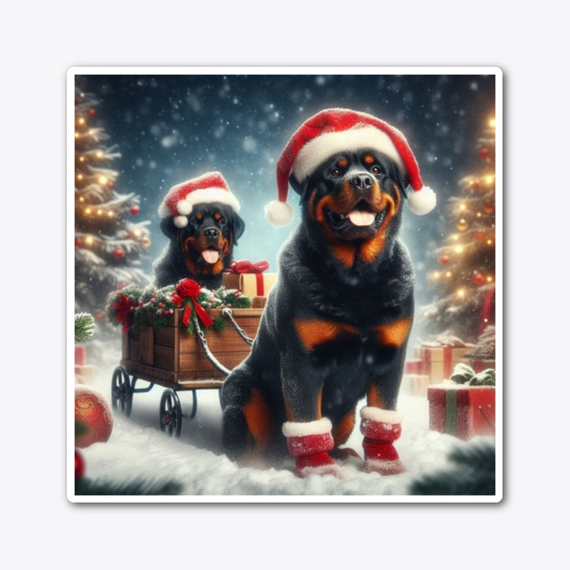Rottweiler's Christmas