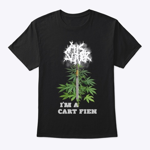 Pus Sliver   Cart Fien Shirt Black T-Shirt Front