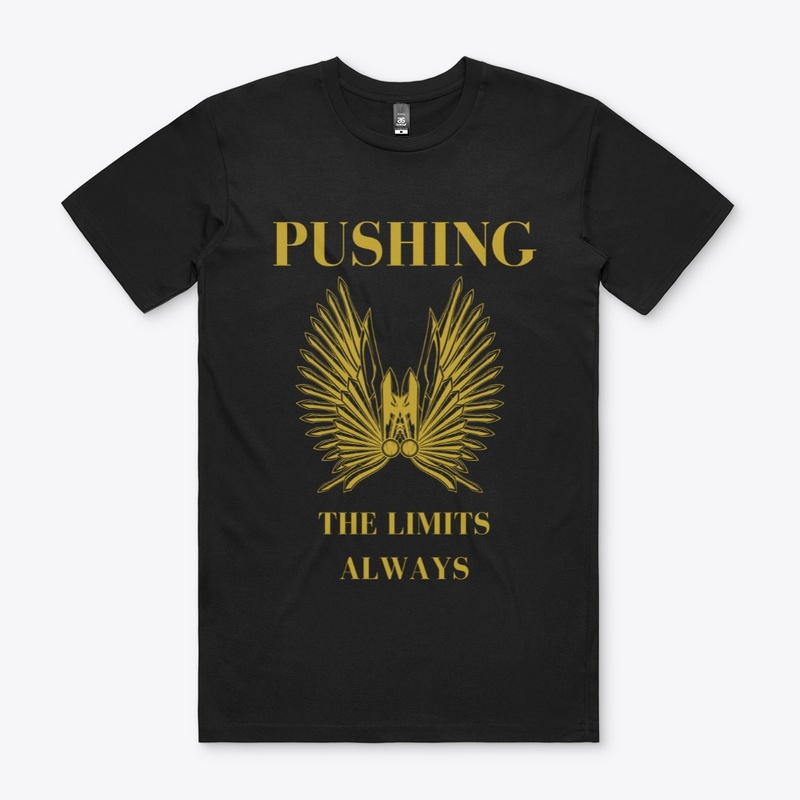 Premium quality T shirt "PUSHING "