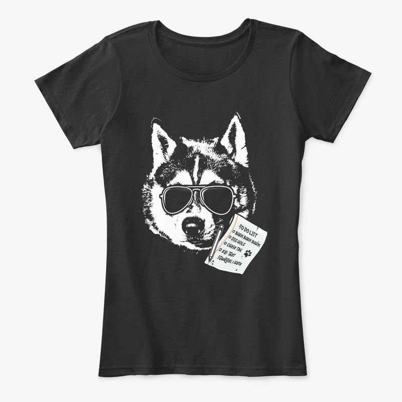 Siberian Husky To Do List T-Shirt