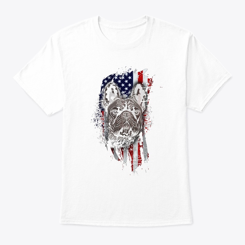 French Bulldog - Bully - Patriotic - US 