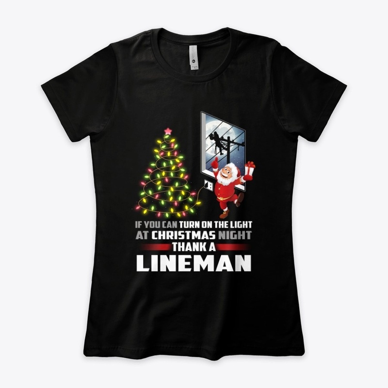 THANK LINEMAN MERRY CHRISTMAS