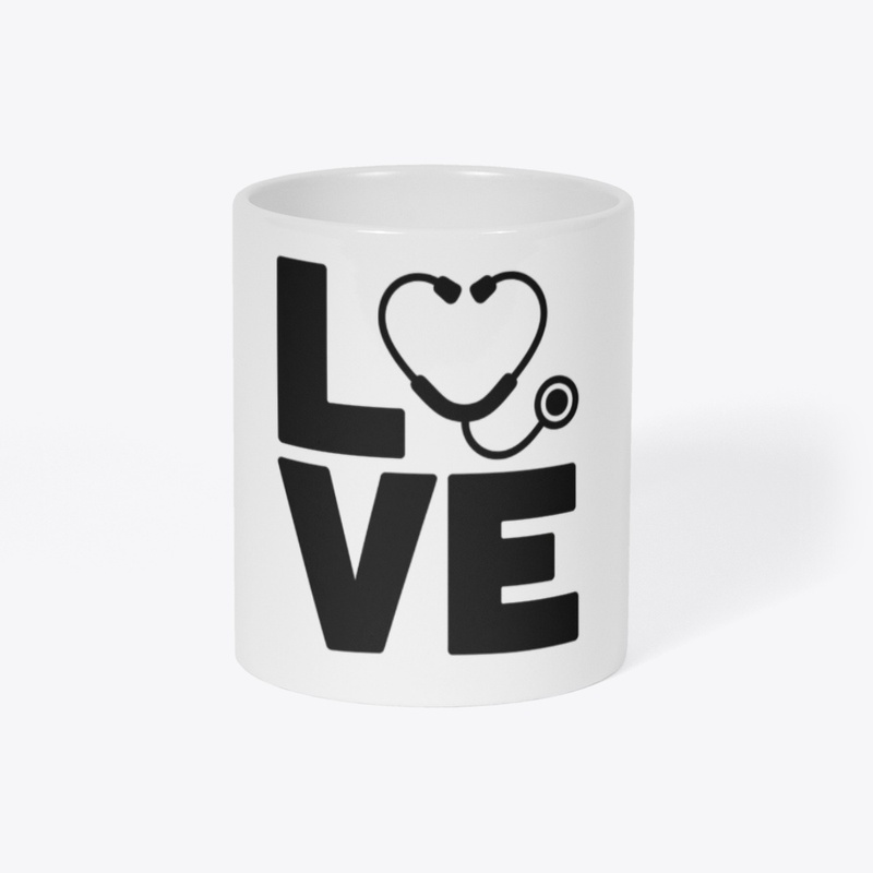 Love Stethoscope Graphic
