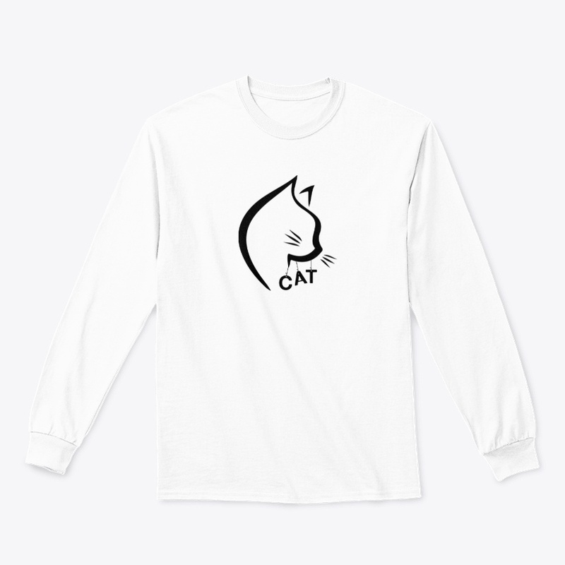 Yin Yang cute cat t-shirt