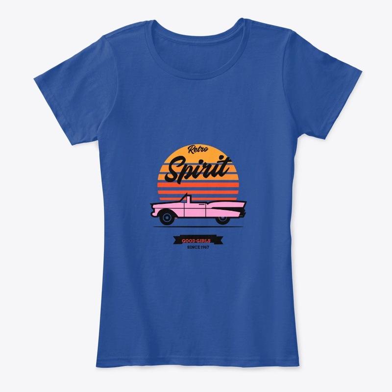 Retro Spirit Fast Car