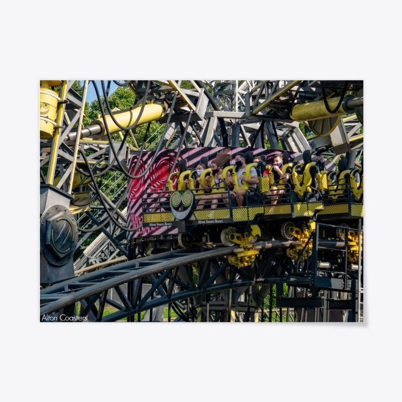 The Smiler Ride Poster