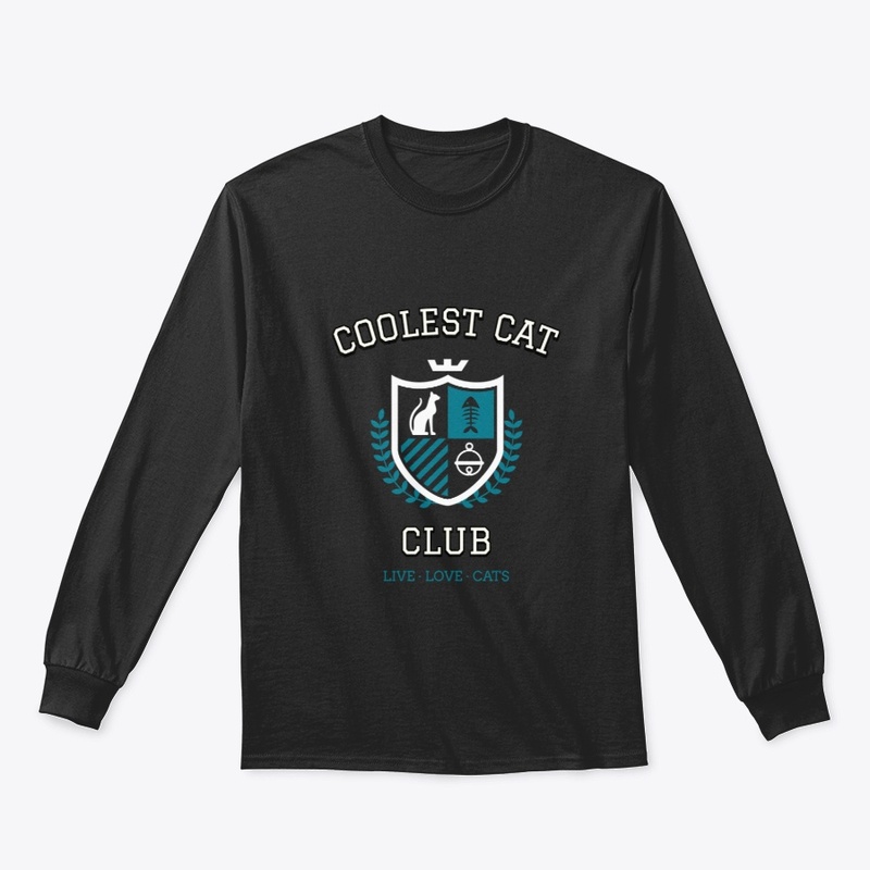 Coolest Cat Club Design | Cat Tee