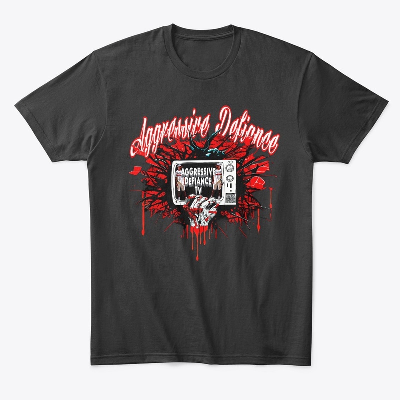 Aggressive Defiance TV Bloody Hand