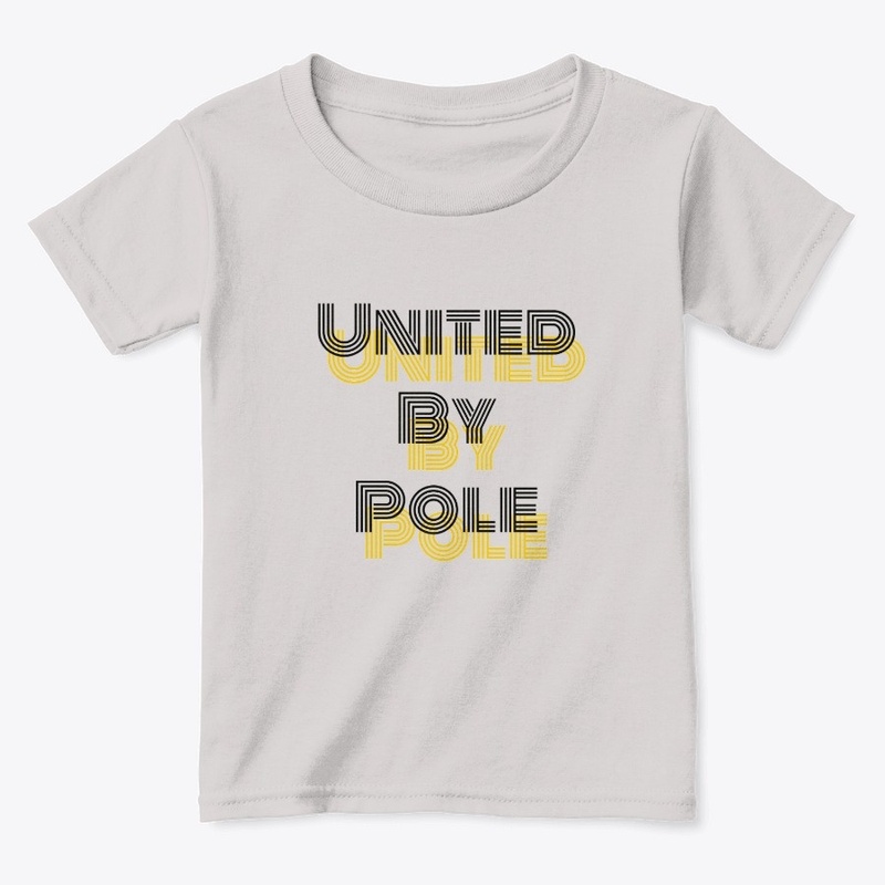 United By Pole Shadow Text