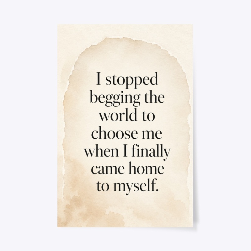 I Choose Myself Wall Art