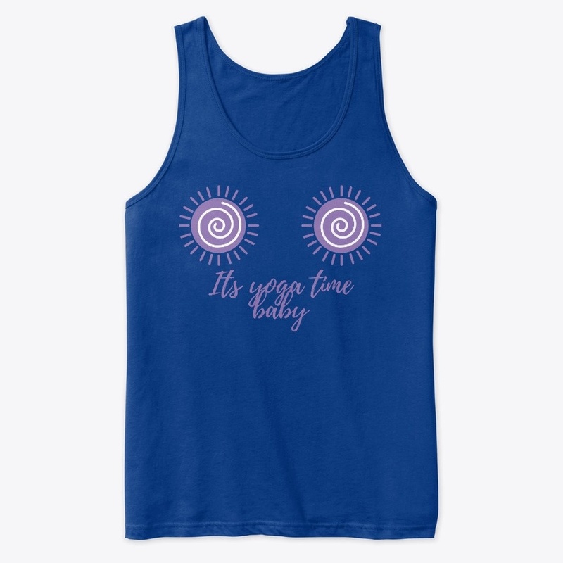 It's yoga time baby - yoga tshirt