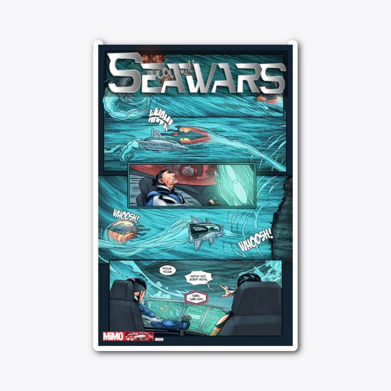 SEAWARS BOOK 7 - PAGE 17 (Sticker)