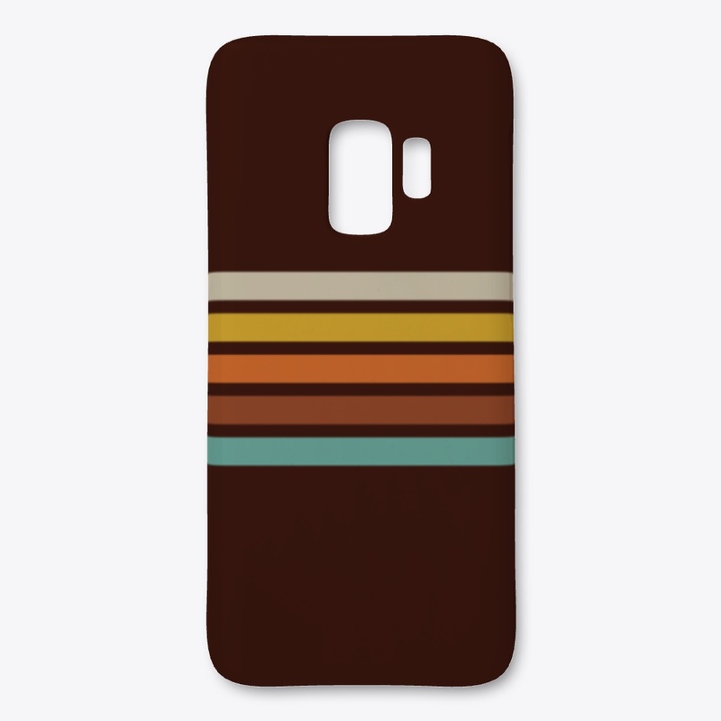 Motokiyo Abstract Colorful Retro Stripes