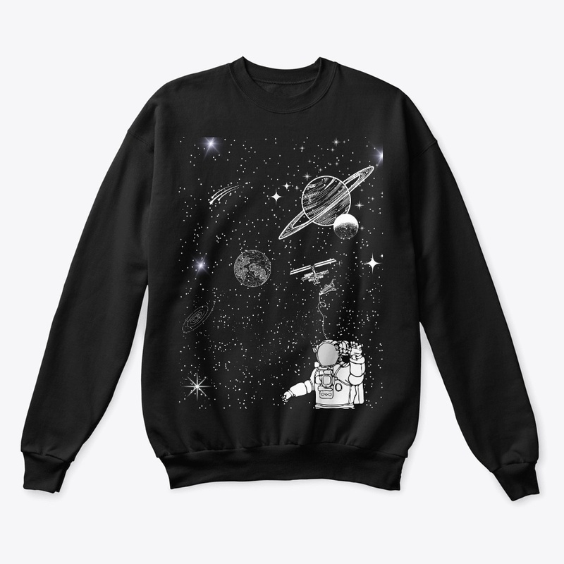 ASTRONOUT IN SPACE