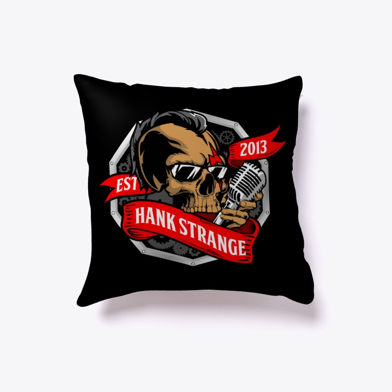 Hank Strange Broadcast Pillow