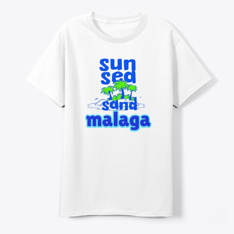 SUN SEA SAND MALAGA T/SHIRT