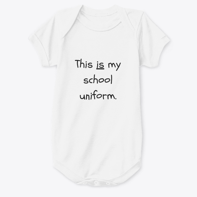 This is my school uniform.