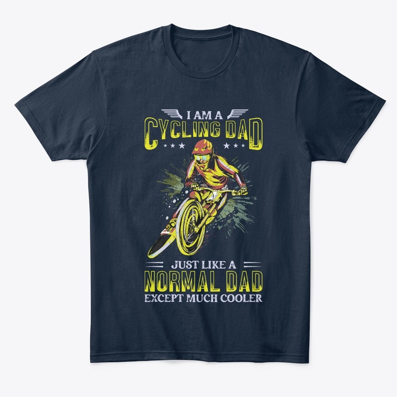 cycleing like hero dad