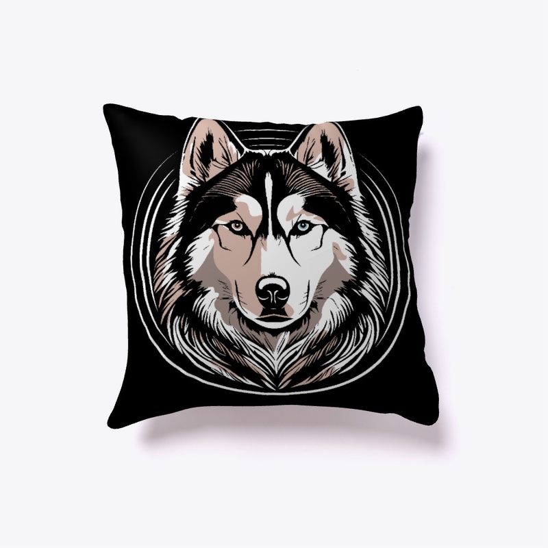 beautiful bi-eyed Siberian Husky Dog