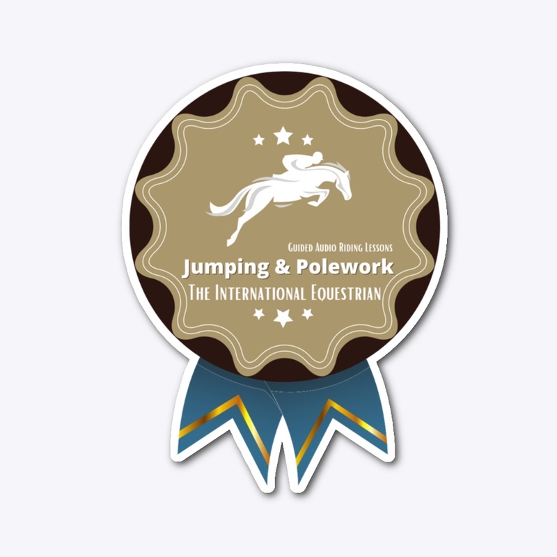Jumping & Polework Discipline Sticker