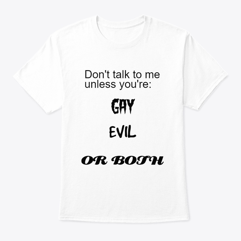 Don't Talk to Me Tee