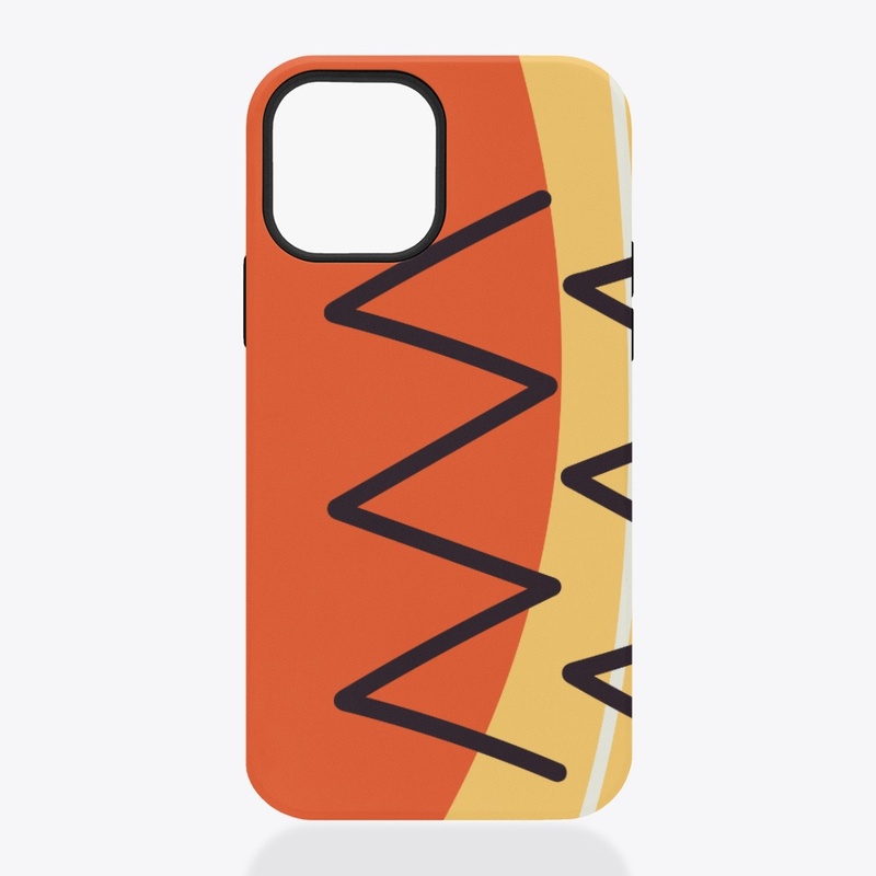 Abstract Shape Background iPhone case
