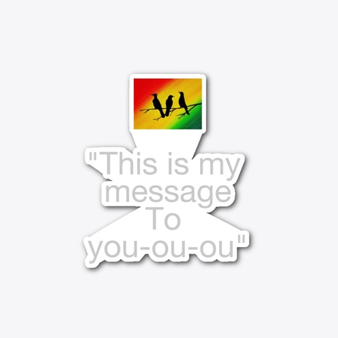 Irie Vibes Standard T-Shirt Front