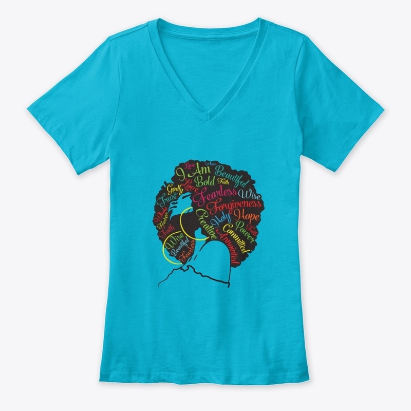 Colorful Afro Affirmations 