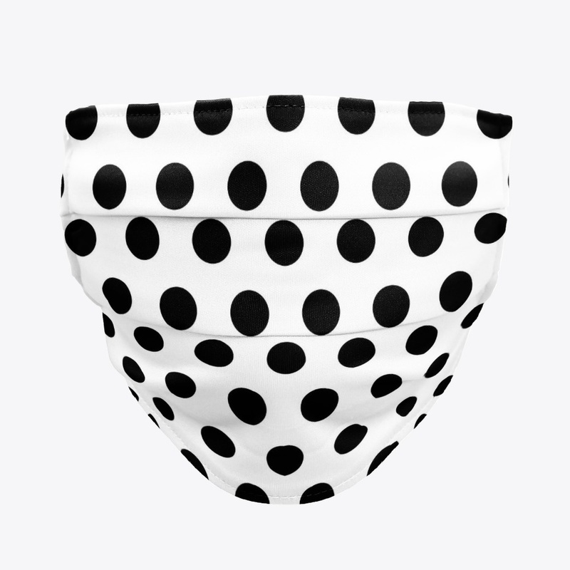 mascarilla de puntos negros