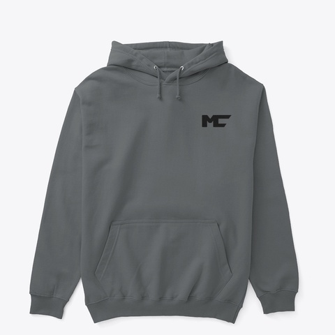 Mcfetty (Black Logo) Charcoal Maglietta Front
