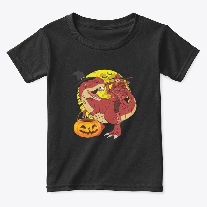 Halloween Pumpkin Hunter - Trex Dinosaur