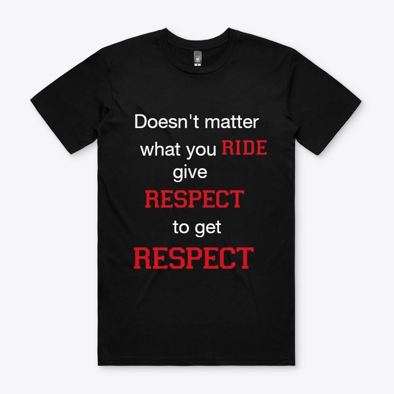 Moto respect for bikers