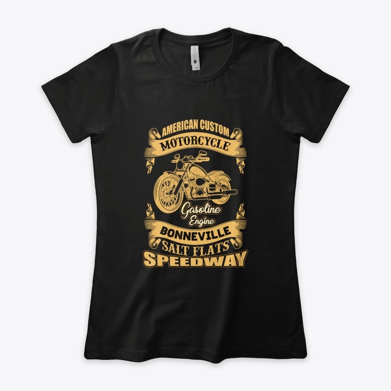 American Custom Motorcycle T Shirt 