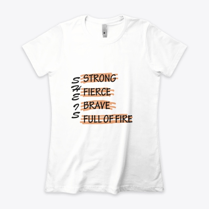 she is strong fierce and brave ++