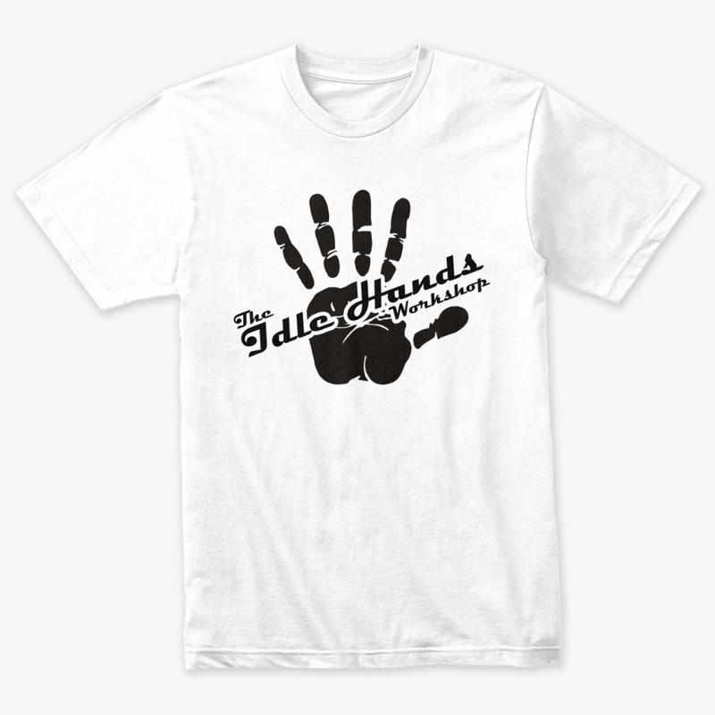 The Idle Hands Workshop Basic Logo Dark