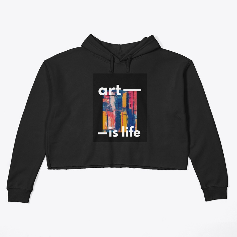 Art Is Life Black