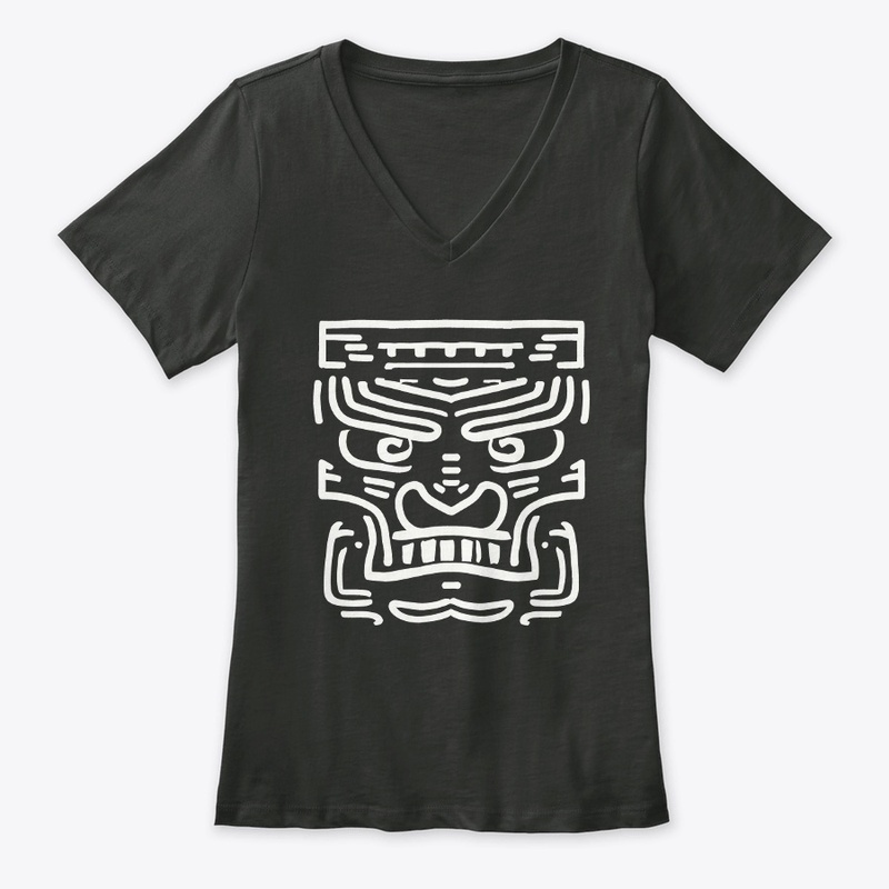 Gorilla Tribal Face Mask Design