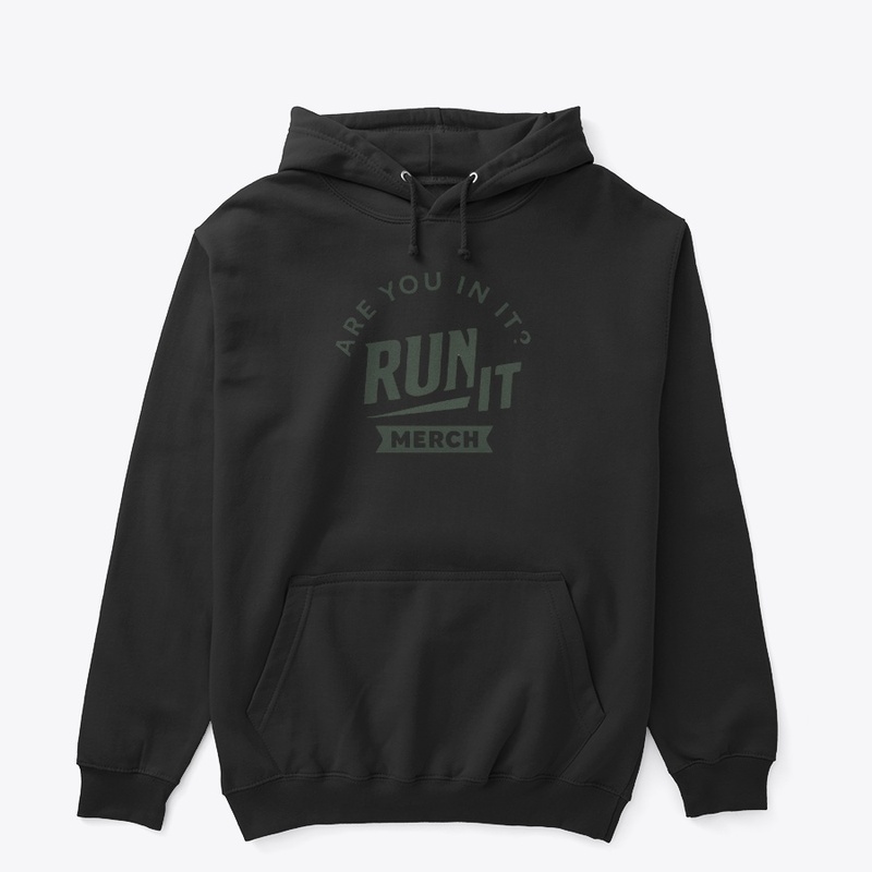 Retro Run It Merch Logo tee