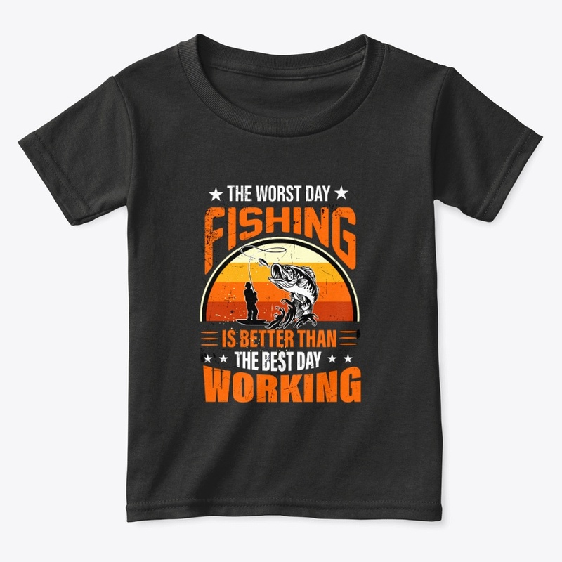 Best fishing T-shirt design
