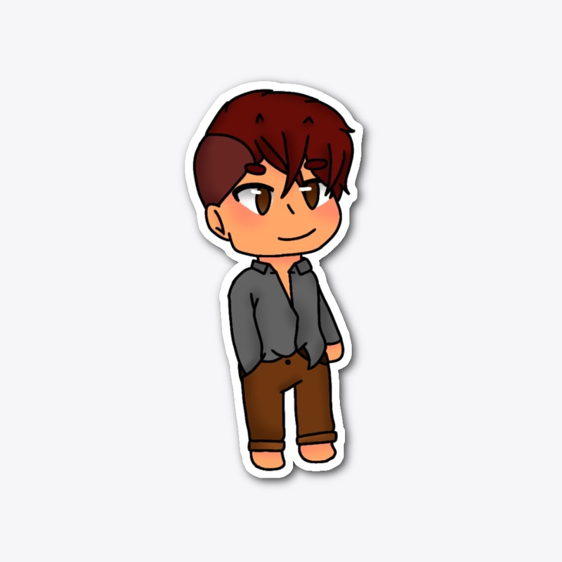 Chibi Feral Torchwood Sticker